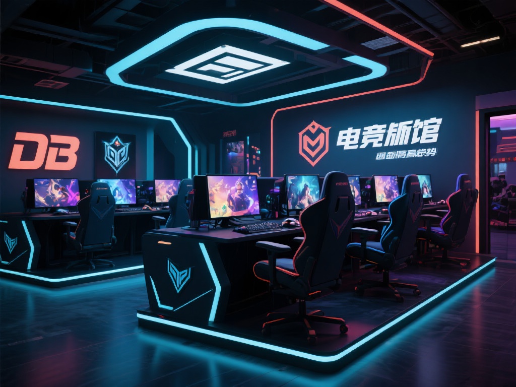 电竞馆作为现代玩家追求高品质体验的场所，其设计和服
