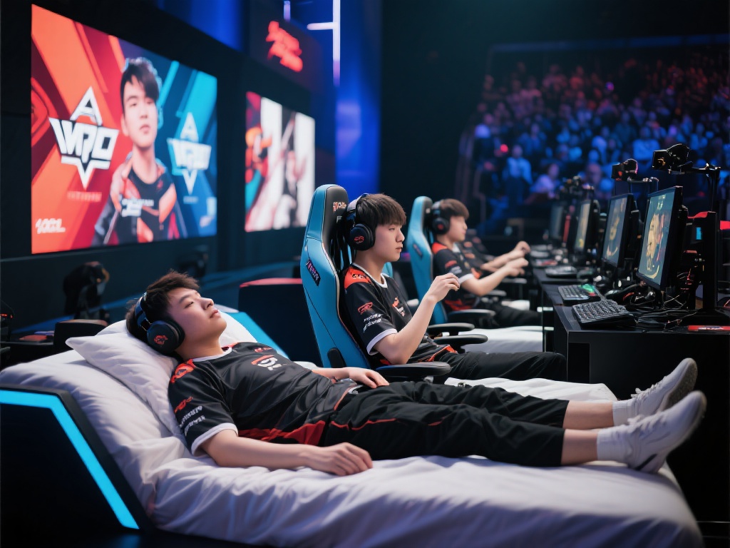 熬夜追赛勿忘休息,DB电竞友情提示助你健康作息 在电竞界,职业选手的作息安排是非常严格的。他们不仅