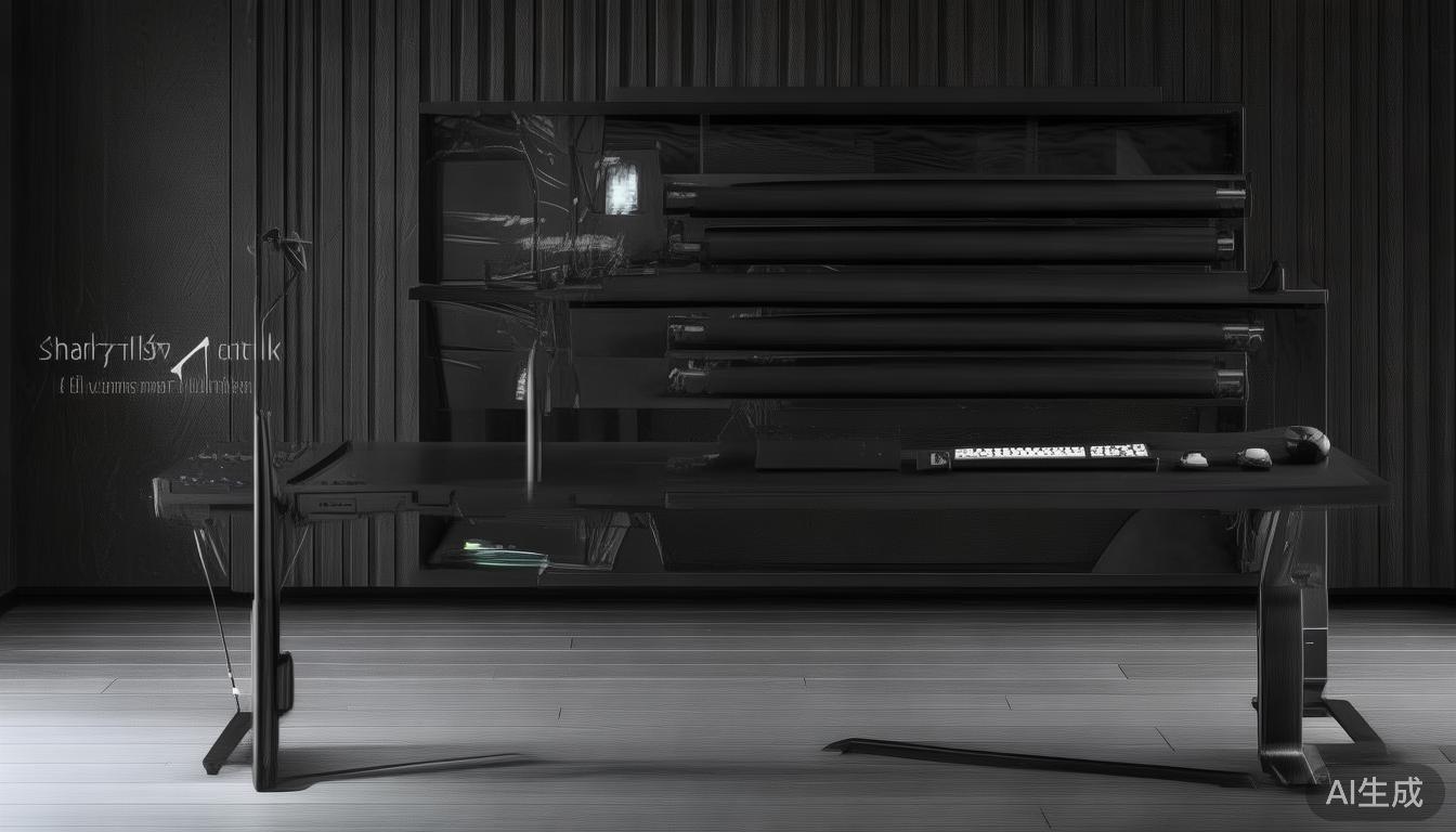 黑鲨电竞升降桌DB采用电动升降系统，升降速度快且平